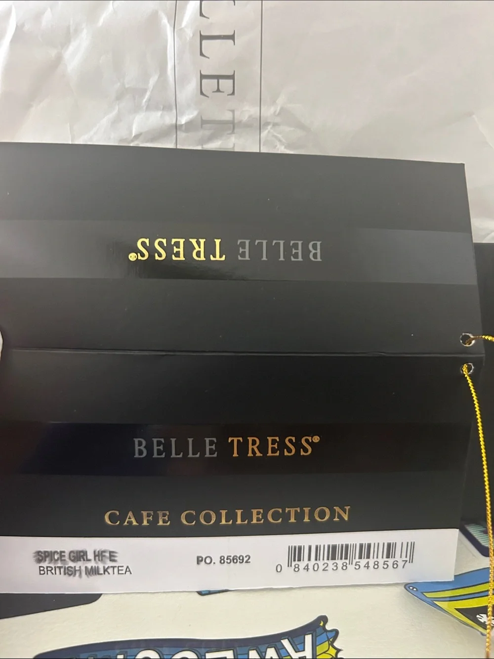 BelleTress Cafe Collection Spice Girl Wig in British Milktea